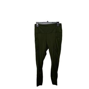 Member’s Mark Olive Green Everyday High-Rise Ankle Legging Size Large Women’s